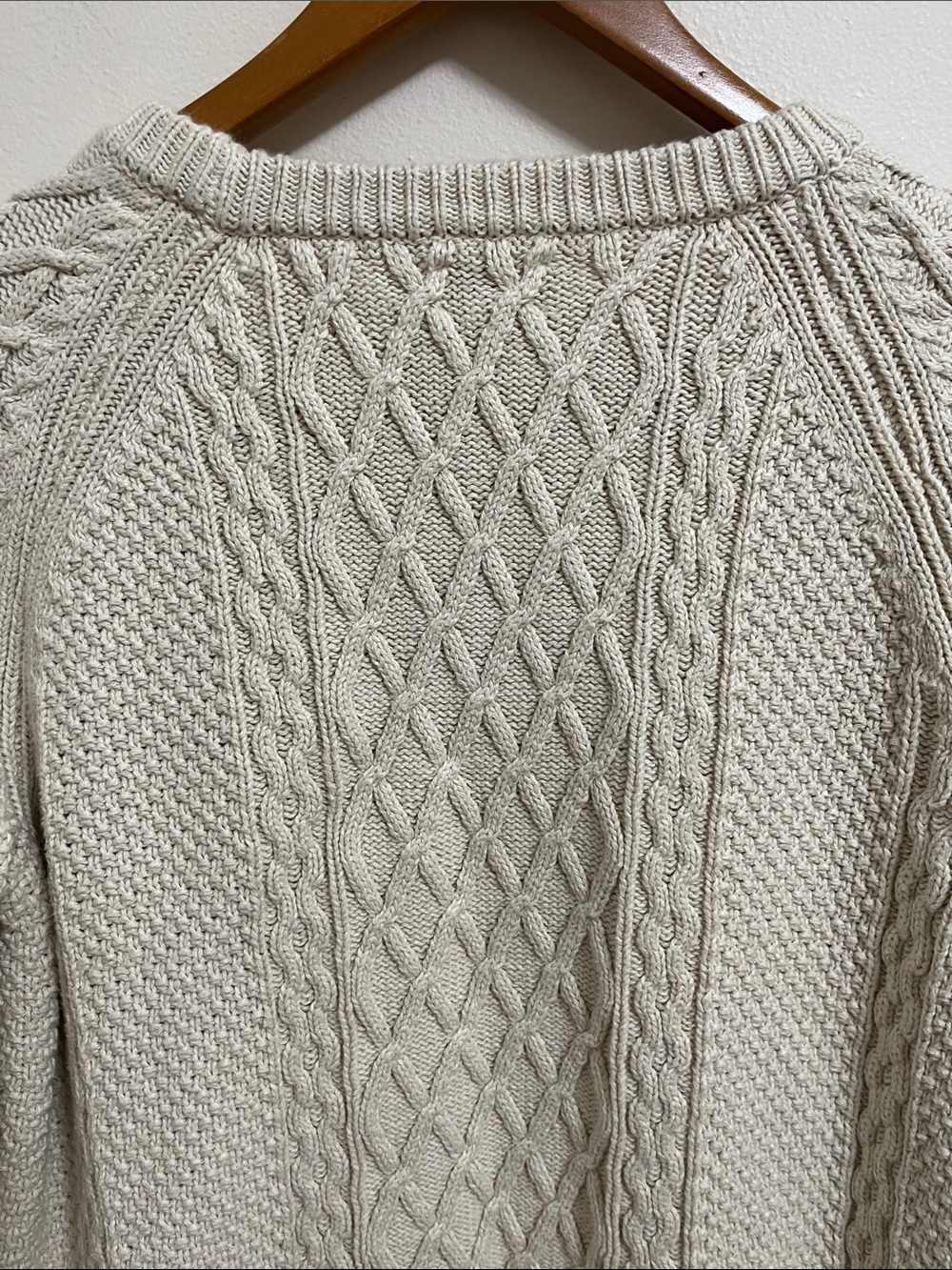 J. Crew Women’s Cable Knit Crewneck Sweater 100% Cotton Chunky Casual Cozy - Picture 10 of 12